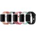 Set 5 Curele iUni compatibile cu Apple Watch 1/2/3/4/5/6/7, 42mm, Multicolor, Gri, Roz, Roz/Albastru