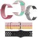 Set 5 Curele iUni compatibile cu Apple Watch 1/2/3/4/5/6/7, 42mm, Multicolor, Gri, Roz, Roz/Albastru